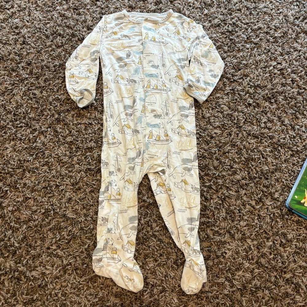 Two 6-9 months Magnetic Me Footies